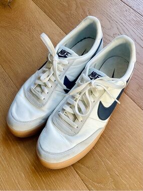 Nike Killshot 2 Leather Sneakers Sail/Midnight Navy Gum Sole Men's 10.5